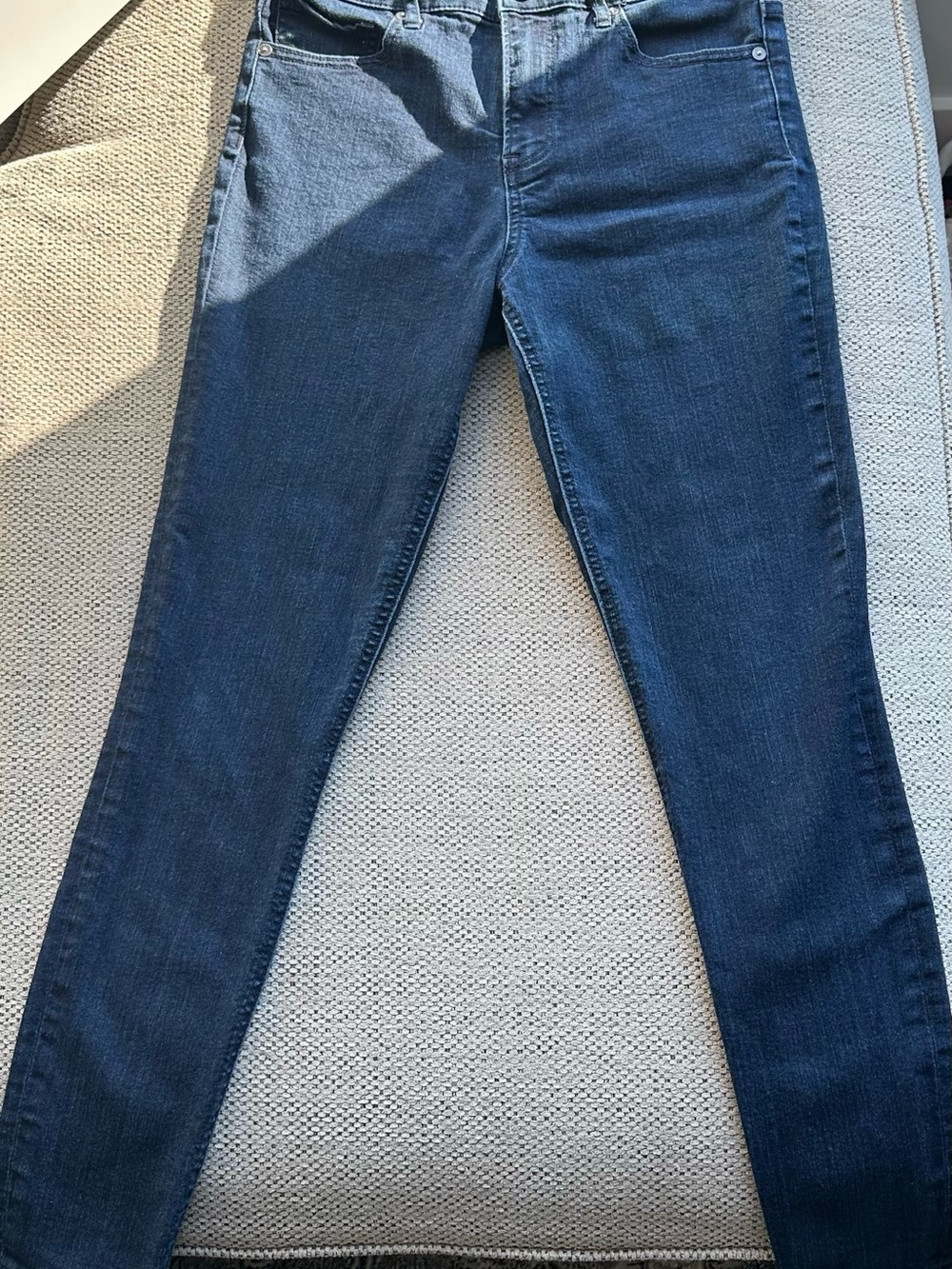 Express Women Skinny Jeans in Dark Blue